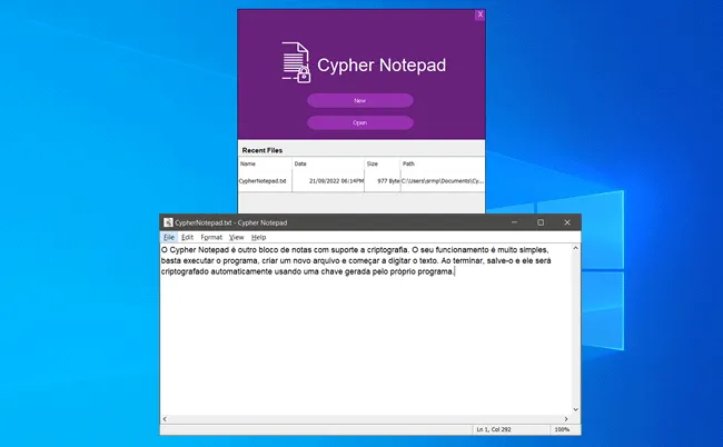 cypher notepad top5 bloco notas criptografia texto