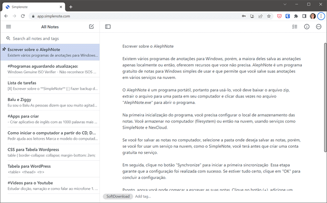 simplenote top5 blocos de notas online simplenote top5 blocos de notas online