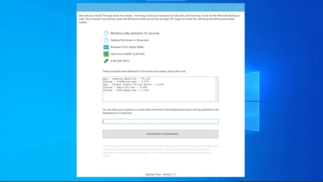 startup timer top5 programas medir tempo inicializacao windows startup timer top5 programas medir tempo inicializacao windows