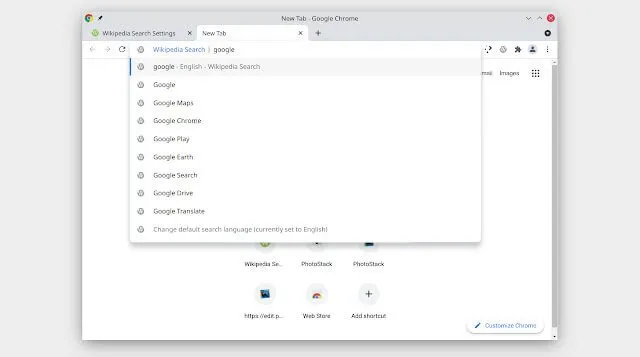 wikipedia search top5 extensoes wikipedia