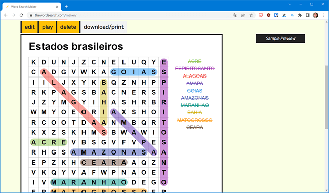 the word search caca palavras top5 sites criar caca palavras the word search caca palavras top5 sites criar caca palavras
