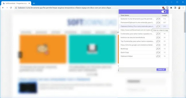 clipboard helper top5 extensoes salvar texto copiados chrome