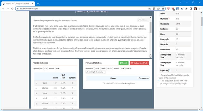 word count top5 sites localzar palavras repetidas word count top5 sites localzar palavras repetidas