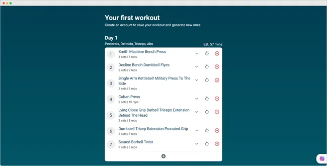 pumpd top5 sites criar fichas treino musculacao
