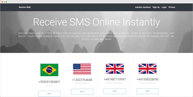 receive sms top5 sites criar numeros telefones descartaveis receive sms top5 sites criar numeros telefones descartaveis